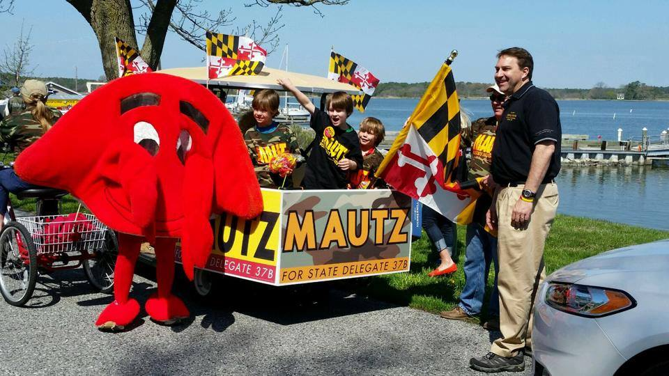 State Senator Mautz at a community event